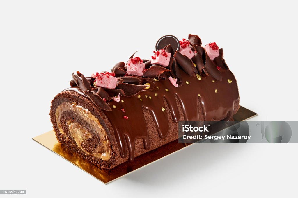 Chocolade ganache met seizoensbessen